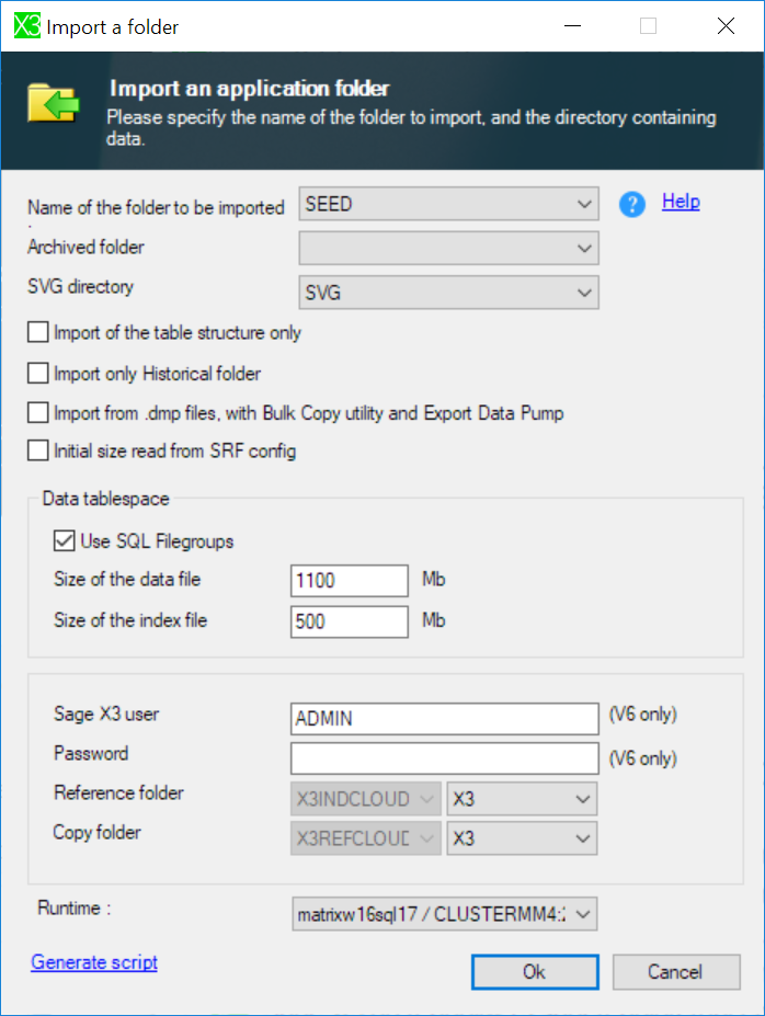 Configuration Console - Import