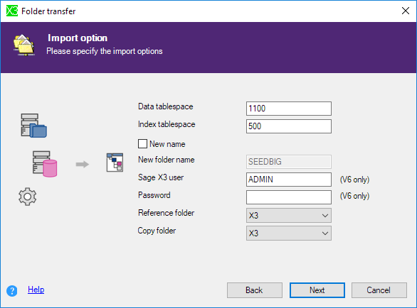 Configuration Console - Remote import